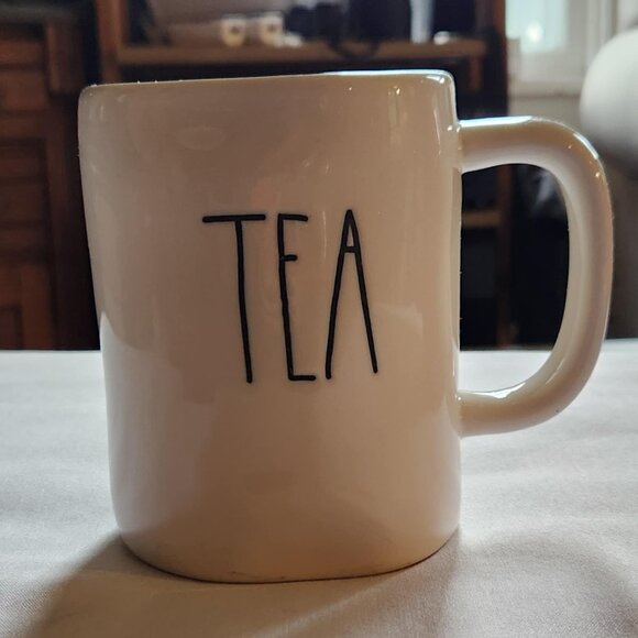 Rae Dunn"Tea" Artisan Collection  Mug By Magenta - Ceramic Cup For Hot Beverages - Picture 1 of 3